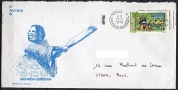Nouvelle-Calédonie - 1975 - Lettre - Yvert N° PA 164 - Briefe U. Dokumente