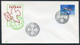 1980 Iceland Reykjavik Chess Cover - Lettres & Documents