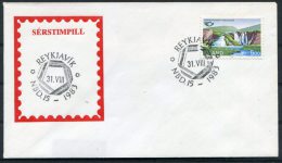 1983 Iceland Cover - Briefe U. Dokumente