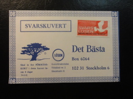 Svarslosen Svarskuvert Local Stamp On Cover - Local Post Stamps