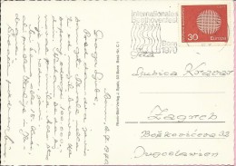 Special Postmark - Internationales Beethovenfest Bonn 1970, Bonn, 2.7.1970., Germany, Postcard - Autres & Non Classés