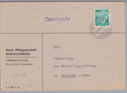 Heimat ZH Winterthur 8 Wülflingen 1939-07-21 Portofreiheit-Brief Gr#829 Krankenpflege - Vrijstelling Van Portkosten