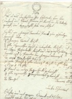 1 Alte Nota (Rechnung) St. Pölten 16.7.1807 Mit Steuerstempel 3 Kreutzer - Österreich