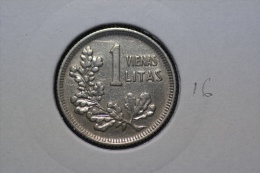 Lithuania 1 Litas 1925 Km#76 Silver - Litauen