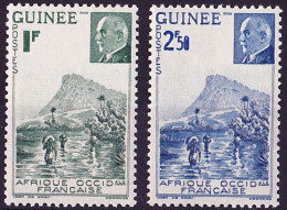 2016-0095 Guinée Francaise Yvert 176-177 Neuf MNH ** - Nuevos