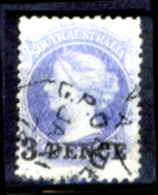 Australia-del-Sud-00028 - 1869 -Y&T N. 22 (o) Privo Di Difetticculti. - Used Stamps