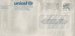 Motiv Brief  "Unicef, Schweiz. Komitee, Zürich"  (Vorausentwertung)        1993 - Rouleaux