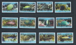 Penrhyn Island 2013 Fish Series II Set Of 12 MNH - Penrhyn