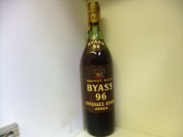 ANTIGUA BOTELLA DE 3/4 LITRO BRANDY BYASS 96 VINTAGE Años 1960 / 1966 - Spirits