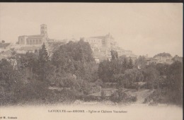 CPA:La Voulte-sur-Rhône:Eglise Et Château Ventadour - La Voulte-sur-Rhône
