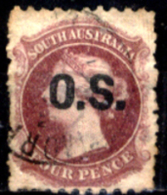 Australia-del-Sud-00053 - 1867-77 - Y&T Servizio  N. 2 (o) - Privo Di Difetti Occulti. - Used Stamps