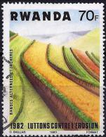 Rwanda 1983 - Fight Against Erosion ( Mi 1233 - YT 1108 ) - Usati