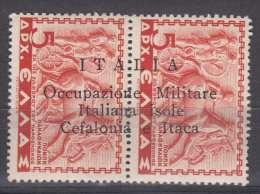 Italy Occupation In WWII Cefalonia & Itaca 1941 Sassone#18 Mint Hinged - Cefalonia & Itaca