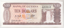 Guyana 10 Dollars 1966-1992 Unc , KM 23f - Guyana