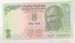 India 5 Rupees (2002) Unc , Pick 88Ab - Indien