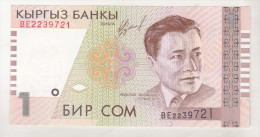 Kyrgyzstan 1 Som 1999 Unc - Kasachstan