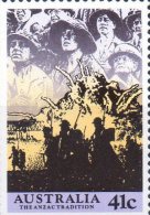 Australia 1990 The Anzac Tradition 41c At The Front MNH - Ongebruikt