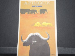 FRANCE - Carte Air France Pour La Promotion Des Voyages Vers L'Afrique - A Voir - P16811 - 1927-1959 Brieven & Documenten