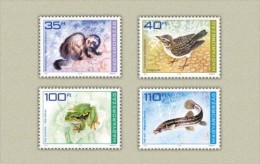 HUNGARY 2003 FAUNA Hungarian Animals WEASEL FISH FROG BIRD - Fine Set MNH - Neufs