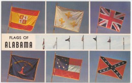 USA, FLAGS OF ALABAMA, Unused Postcard [16687] - Altri & Non Classificati