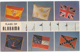 USA, FLAGS OF ALABAMA, Unused Postcard [16700] - Altri & Non Classificati