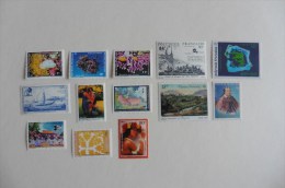 Polynésie Française : 13 Timbres  Neufs - Collections, Lots & Series