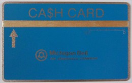 USA - L&G  - Cash Card - Michigan Bell - $2 - 707A -5000ex - MINT - [1] Holographic Cards (Landis & Gyr)