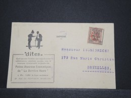 BELGIQUE - Carte Pub (sté Dites) Avec Préo - Tarif Imprimé - Août 1947 - P16841 - Altri & Non Classificati