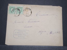 BELGIQUE - Env De Namur Pour Siègen Avec Compo 10 + 10 + 5 C - Juil 1878 - A Voir - P16845 - Other & Unclassified