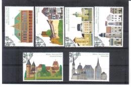 VNG869 UNO WIEN 2009 MICHL 599/604 MARKENHEFTMARKEN WELTERBE DEUTSCHLAND Used/gestempelt - Sonstige & Ohne Zuordnung