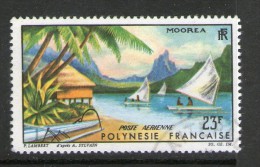 POLYNESIE 1969 MOOREA  YVERT  N°A9 OBLITERE - Oblitérés