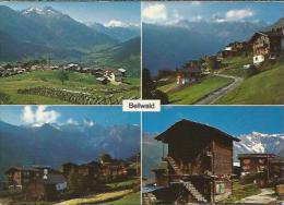 CH.- Bellwald, Wallis. Weisshorn. Ried. Eggen. Wannenhorn. - Schweiz.Phot: Klopfenstein - Adelboden - Bellwald