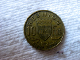 France: La Réunion 10 Francs 1955 - Reunion