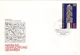 MONU-L22 - ALLEMAGNE ORIENTALE N° 2293 Sur FDC Monument De Sassnitz - 1971-1980