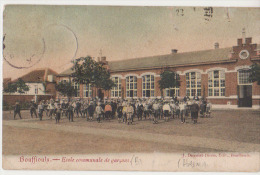 Cpa Bouffioulx   1919    écoles - Châtelet