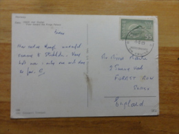 M/S  Posted On Board On Cruise 1969 Post Card  Norway - Lettres & Documents