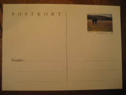 POSTKORT 1,00 Postal Stationery Card Norway Norvege - Interi Postali
