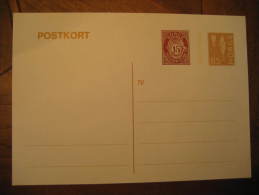 POSTKORT 15 + 85 Postal Stationery Card Norway Norvege - Interi Postali