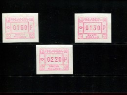 FINLAND POSTFRIS MINT NEVER HINGED POSTFRISCH EINWANDFREI NEUF SANS CHARNIERE MICHEL 2.1 S1 - Timbres De Distributeurs [ATM]