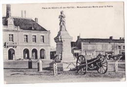 NEUVILLE-de-POITOU. - Monument Aux Morts - Neuville En Poitou