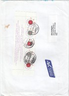 Olanda 2008 - Lettera .  X L´Italia Affrancata Con 3 Stamps - Lettres & Documents