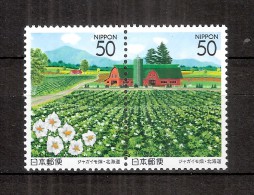 JAPAN NIPPON JAPON NORTHORN PARADISE II, HOKKAIDO 2000 / MNH / 2987 - 2988 - Nuevos