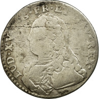 Monnaie, France, Louis XV, 1/10 Écu Aux Branches D'olivier, 12 Sols, 1/10 ECU - 1715-1774 Louis  XV The Well-Beloved