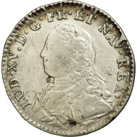 Monnaie, France, Louis XV, 1/10 Écu Aux Branches D'olivier, 12 Sols, 1/10 ECU - 1715-1774 Louis  XV The Well-Beloved