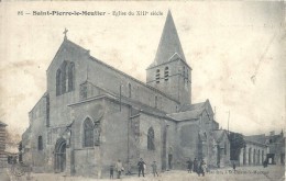 BOURGOGNE - 58 - NIEVRE - SAINT PIERRE LE MOUTIER - Eglise - BG Défraichi - Saint Pierre Le Moutier