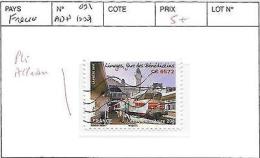 FRANCE ADHESIFS N° 1009 OBL PLI ACCORDEON - Used Stamps