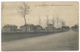 CPA CHATEAUROUX, VUE D'ENSEMBLE SUR L'HOPITAL, L'HOSPICE, INDRE 36 - Chateauroux