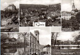 Greiz - S/w Mehrbildkarte 6 - Greiz