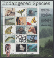 !a! USA Sc# 3105 MNH SHEET(15/b) - Endangered Species - Ganze Bögen