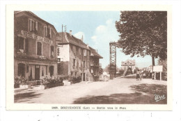 Bretenoux- Sortie Vers Le Pont--Hôtel De La Source (B.1184) - Bretenoux